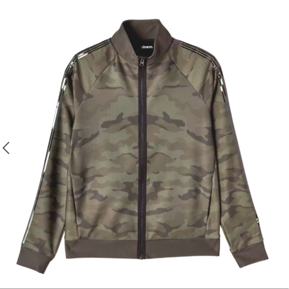 NEW Ultracor Bionic Micro Camo Bomber Jacket Coat Green